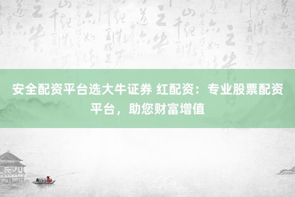 安全配资平台选大牛证券 红配资：专业股票配资平台，助您财富增值
