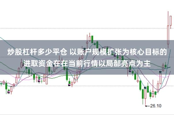 炒股杠杆多少平仓 以账户规模扩张为核心目标的进取资金在在当前行情以局部亮点为主